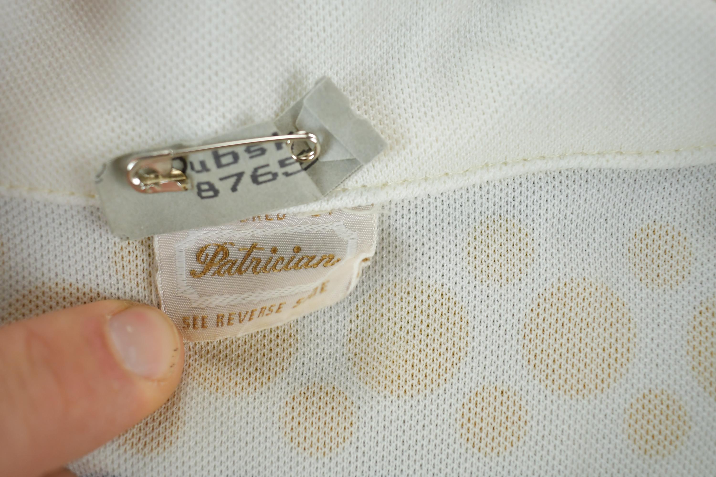 Vintage 1960s Abstract Polka Dot Button Up Western Style Shirt