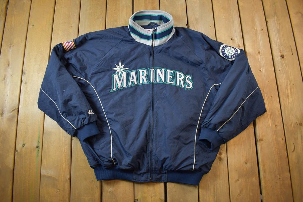 Vintage 1990s Majestic Seattle Mariners MLB Baseball Jacket -2XL