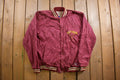 Vintage 1990s Champion Sportswear Satin Snap Button Bomber