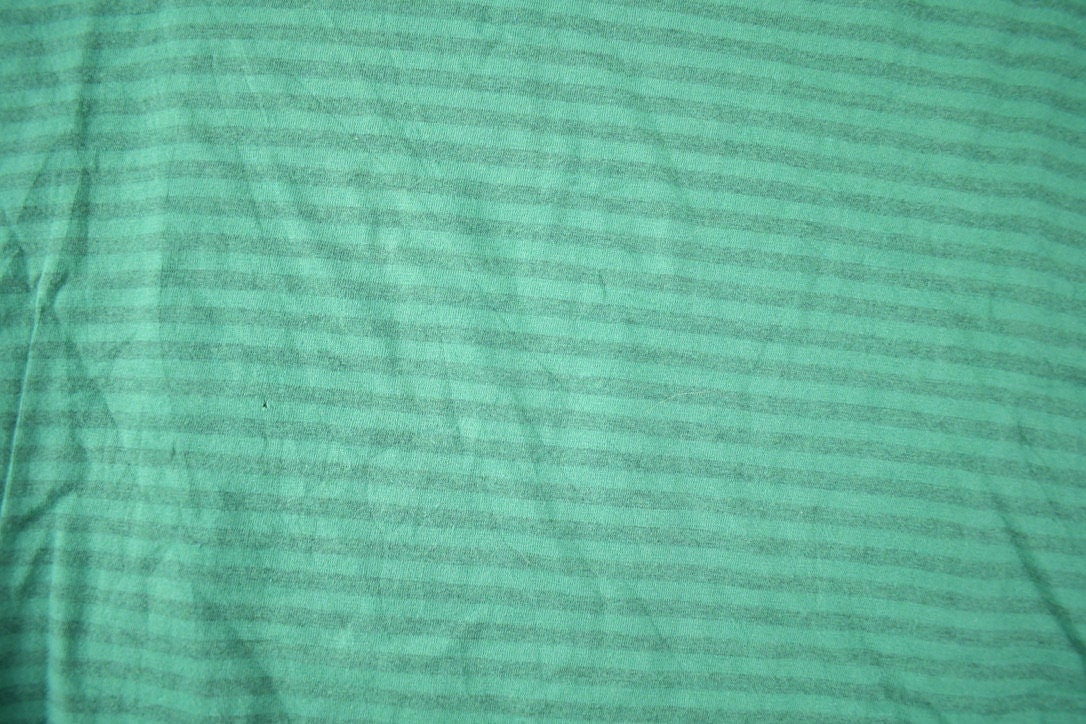 Vintage 1990s Bugle Boy Co. Striped Green T Shirt