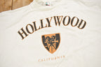 Vintage 1990s Hollywood California Souvenir T Shirt Single Stitch
