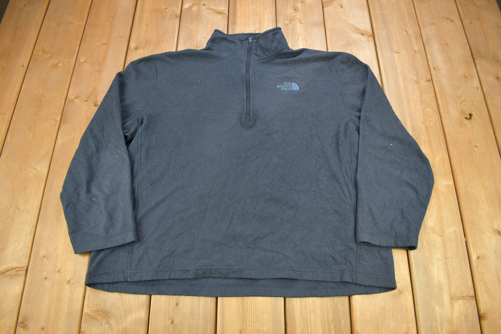 Vintage 1990s The North Face Quarter Zip Fleece Sweater
