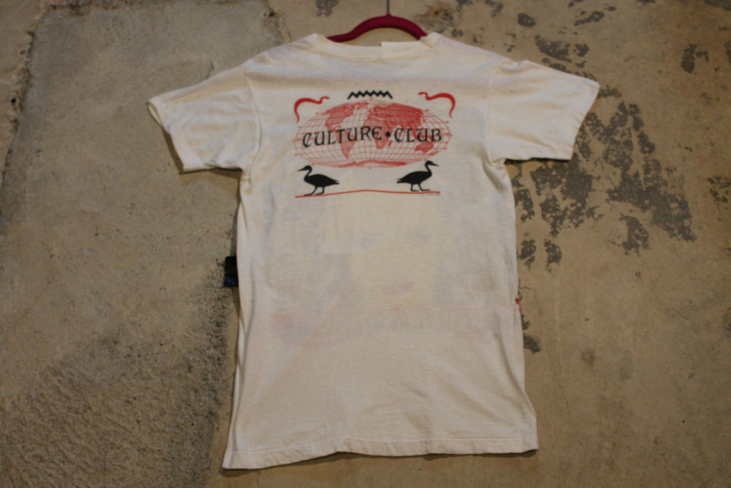 Vintage 1984 Culture Club Graphic Band T Shirt