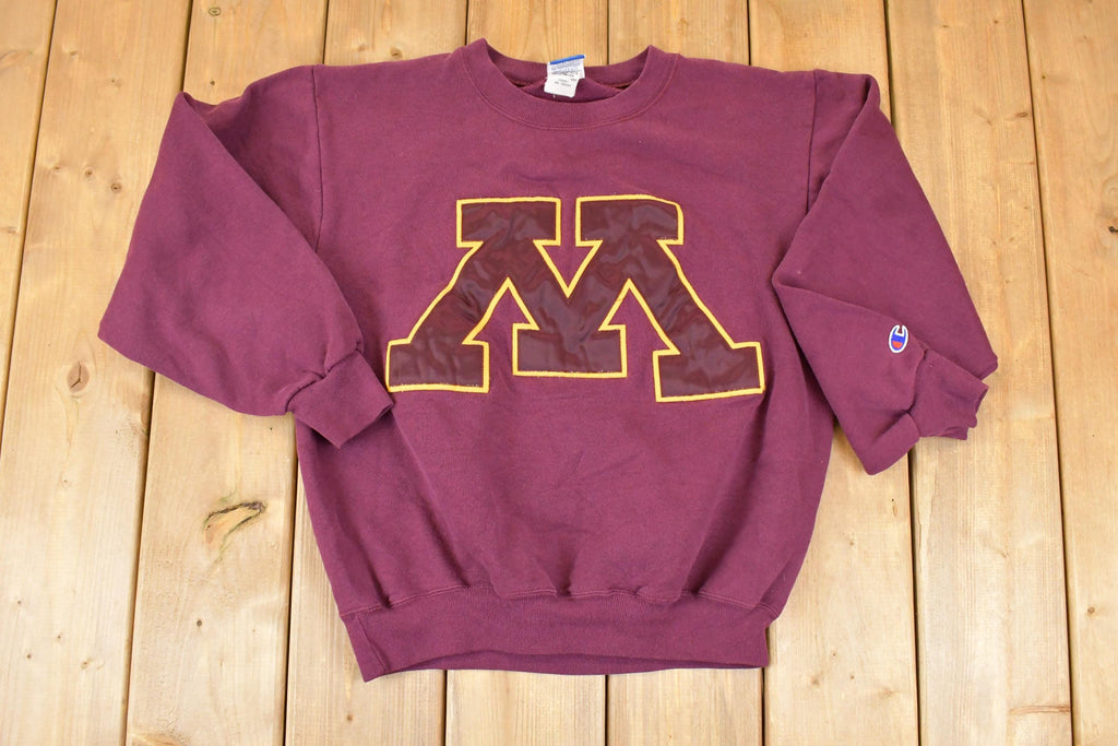 Vintage 1990s Minnesota Embroidered Champion Sweatshirt Womens XL