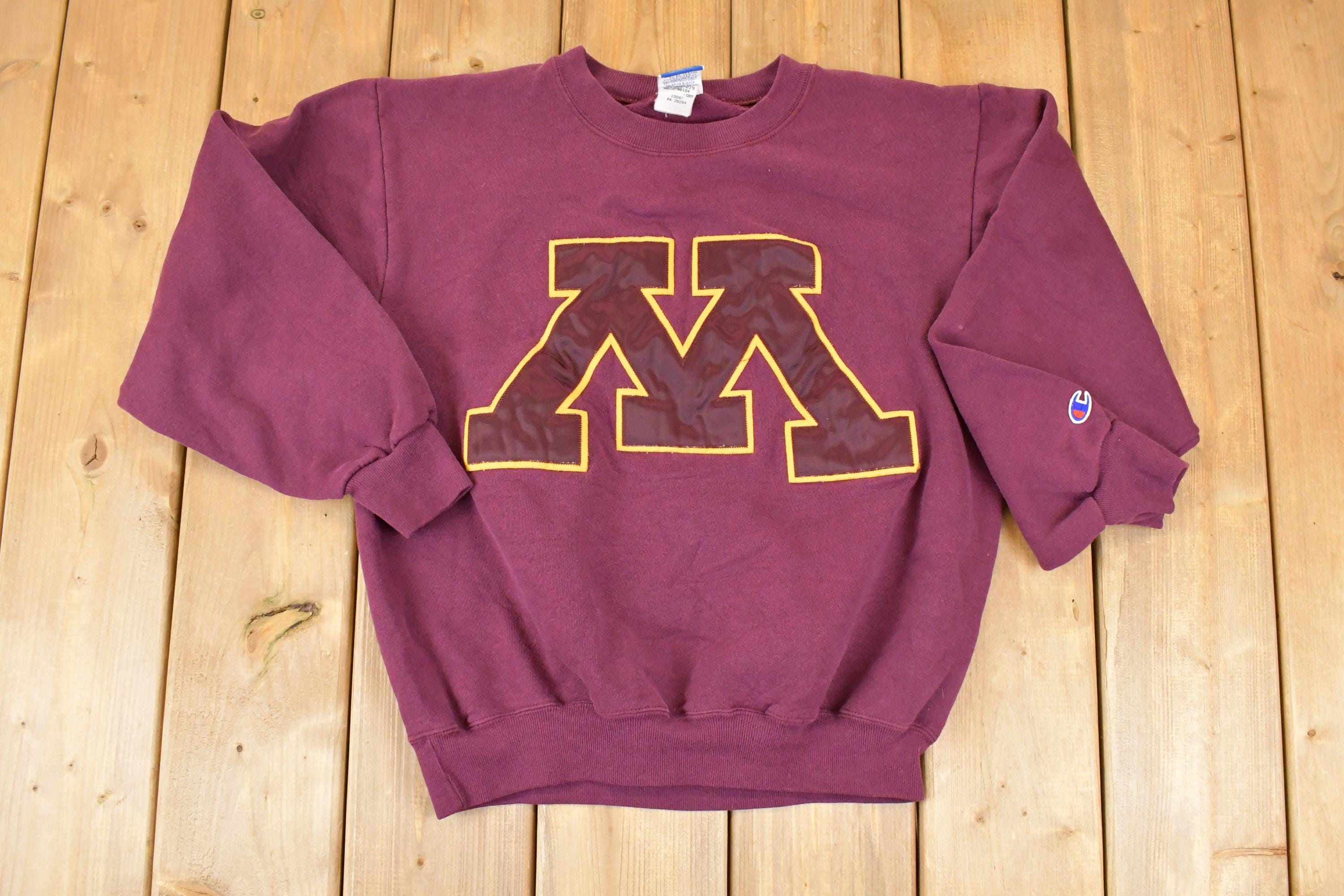 Vintage 1990s Minnesota Embroidered Champion Sweatshirt Womens XL