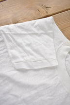 Vintage 1990s Single Stitch Blank White T Shirt Size Small