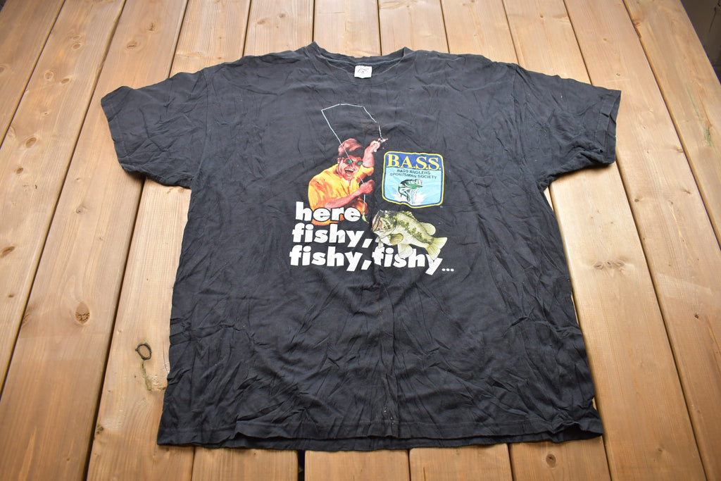Vintage 1990s BASS Graphic T Shirt
