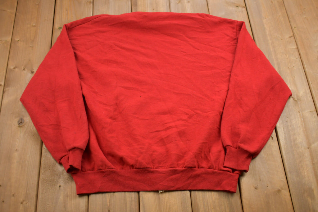 Vintage 1990s Angel Graphic Made In USA Crewneck Sweatshirt