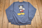 Vintage 1990s The Walt Disney Mickey Mouse Graphic Crewneck Sweatshirt