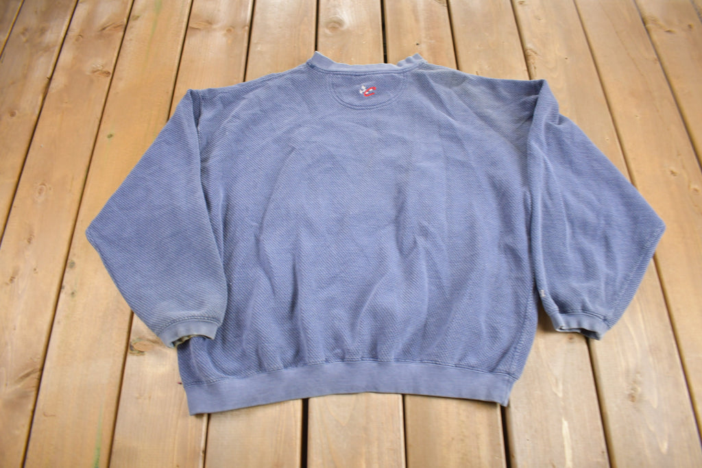 Vintage 1990s Dale Earnhardt Nascar Embroidered Crewneck Sweatshirt