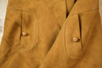 True Vintage 1960s Tilopel Women's Suede Trench Coat