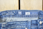 Vintage Y2K Miss Me Bedazzled Low Rise Jeans Size 26x33