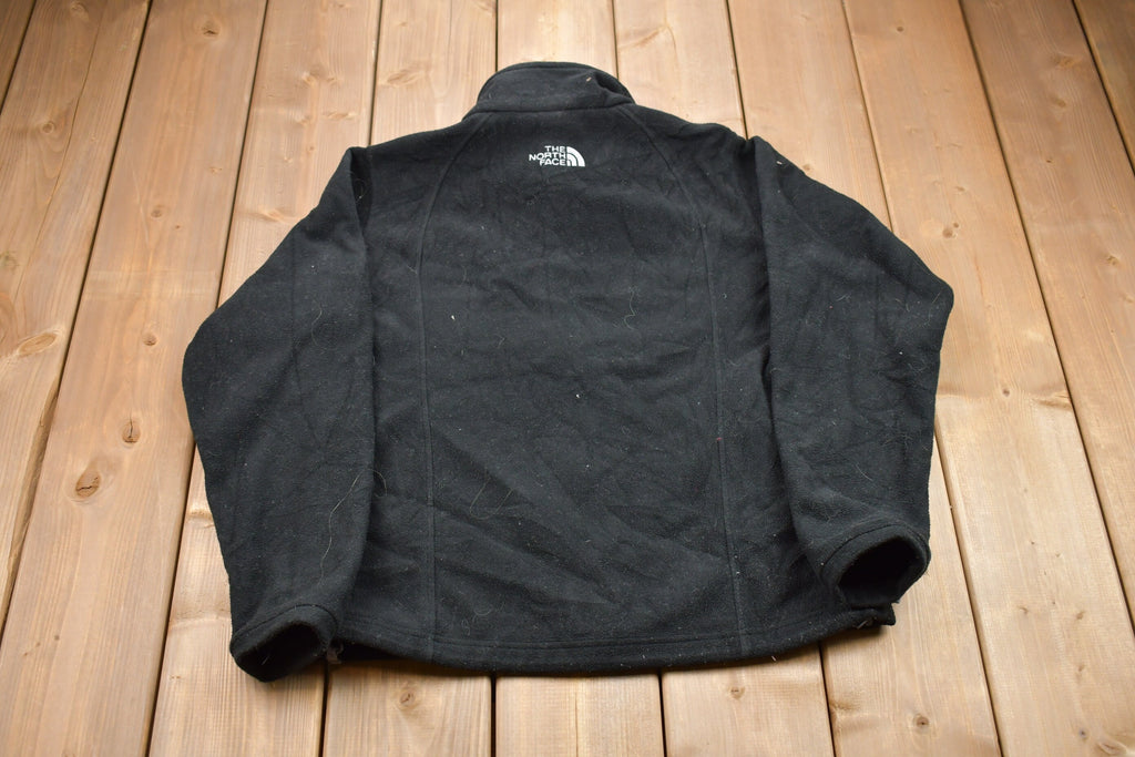 Vintage 1990s Woman's The North Face Full Zip Fleece Sweater