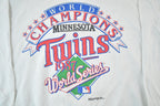 Vintage 1987 Minnesota Twins World Champions MLB Crewneck Sweatshirt Men's XL
