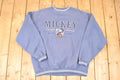 Vintage 1990s Mickey Disney Crewneck Sweater Men's L