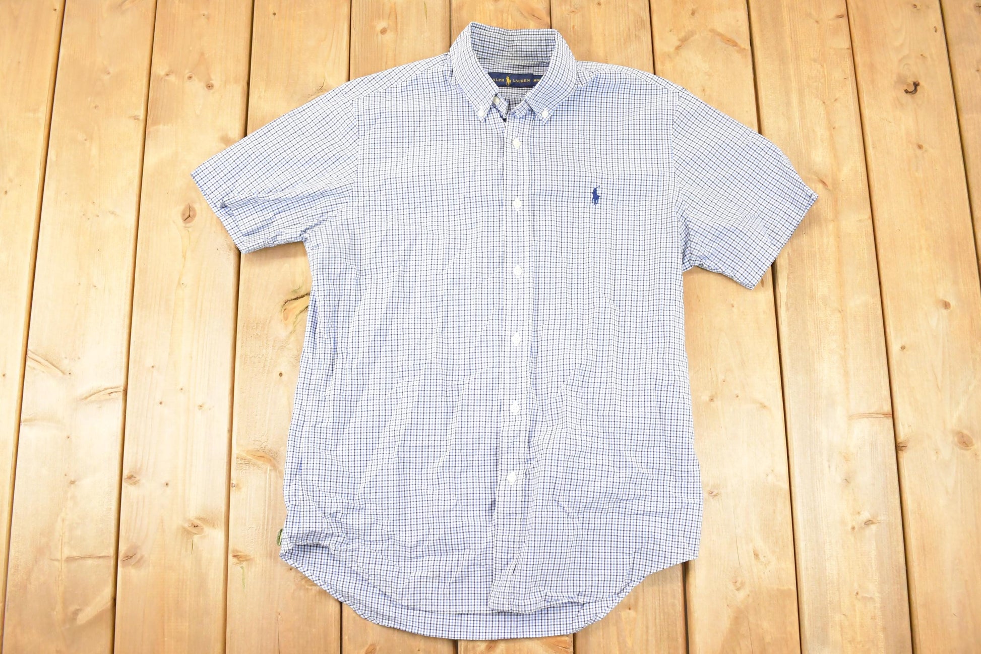 Vintage Y2K Polo By Ralph Lauren Button Up Shirt Men's M