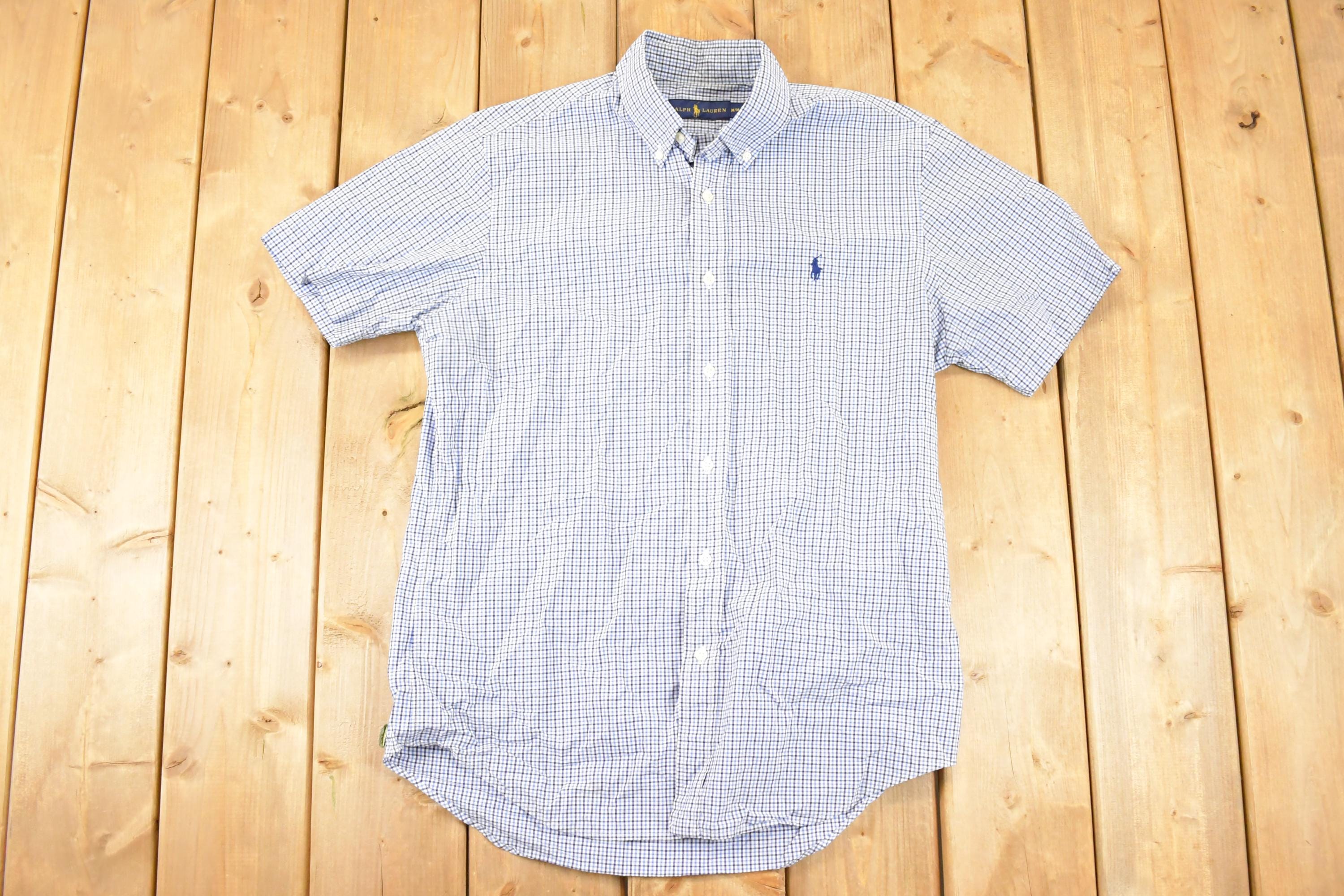 Vintage Y2K Polo By Ralph Lauren Button Up Shirt Men's M
