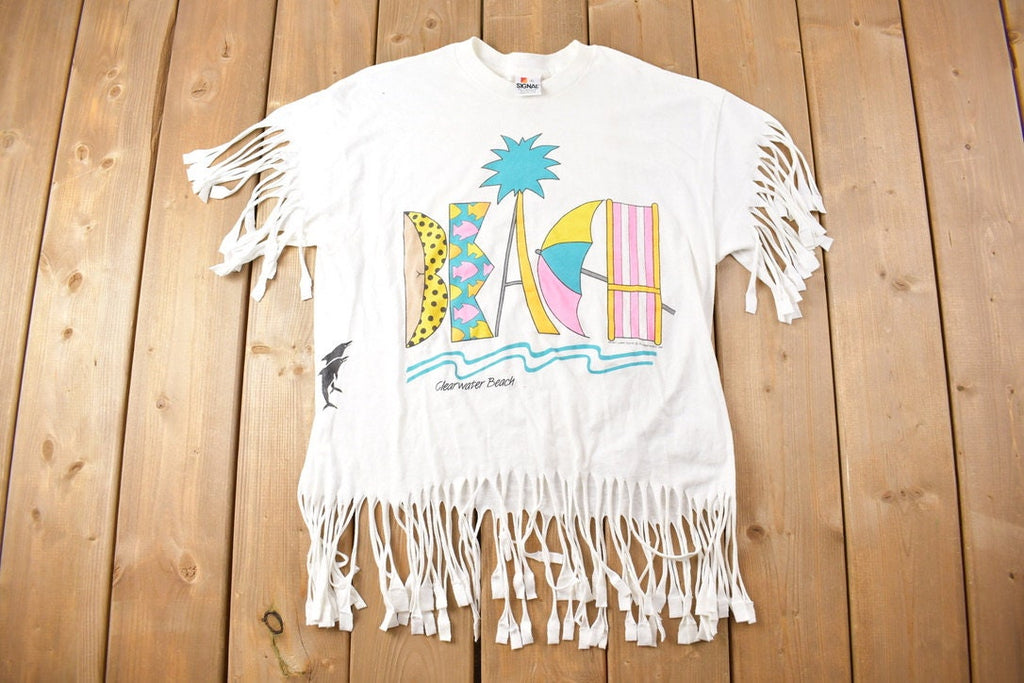 Vintage 1989 Beach Souvenir T Shirt