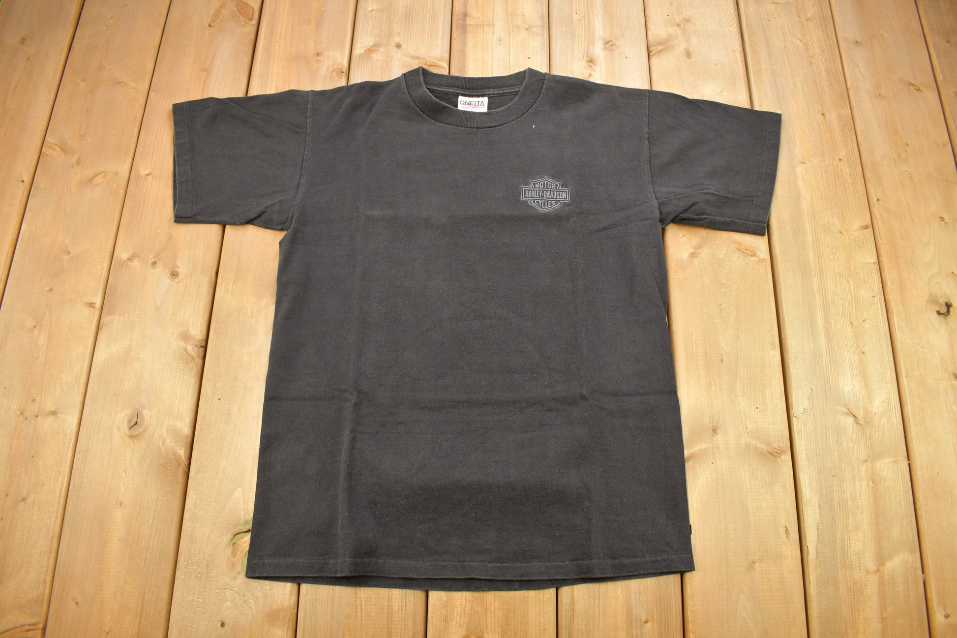 Vintage 1990s Rocky's Harley Davidson London Ontario T-Shirt