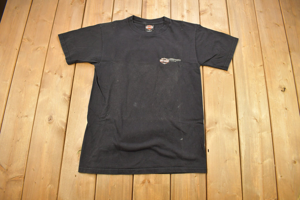 Vintage 2002 Robinson Harley Davidson Wheatley Ontario Canada T-Shirt