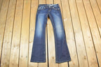 Vintage Y2K Miss Me Bedazzled Low Rise Jeans Size 26x31