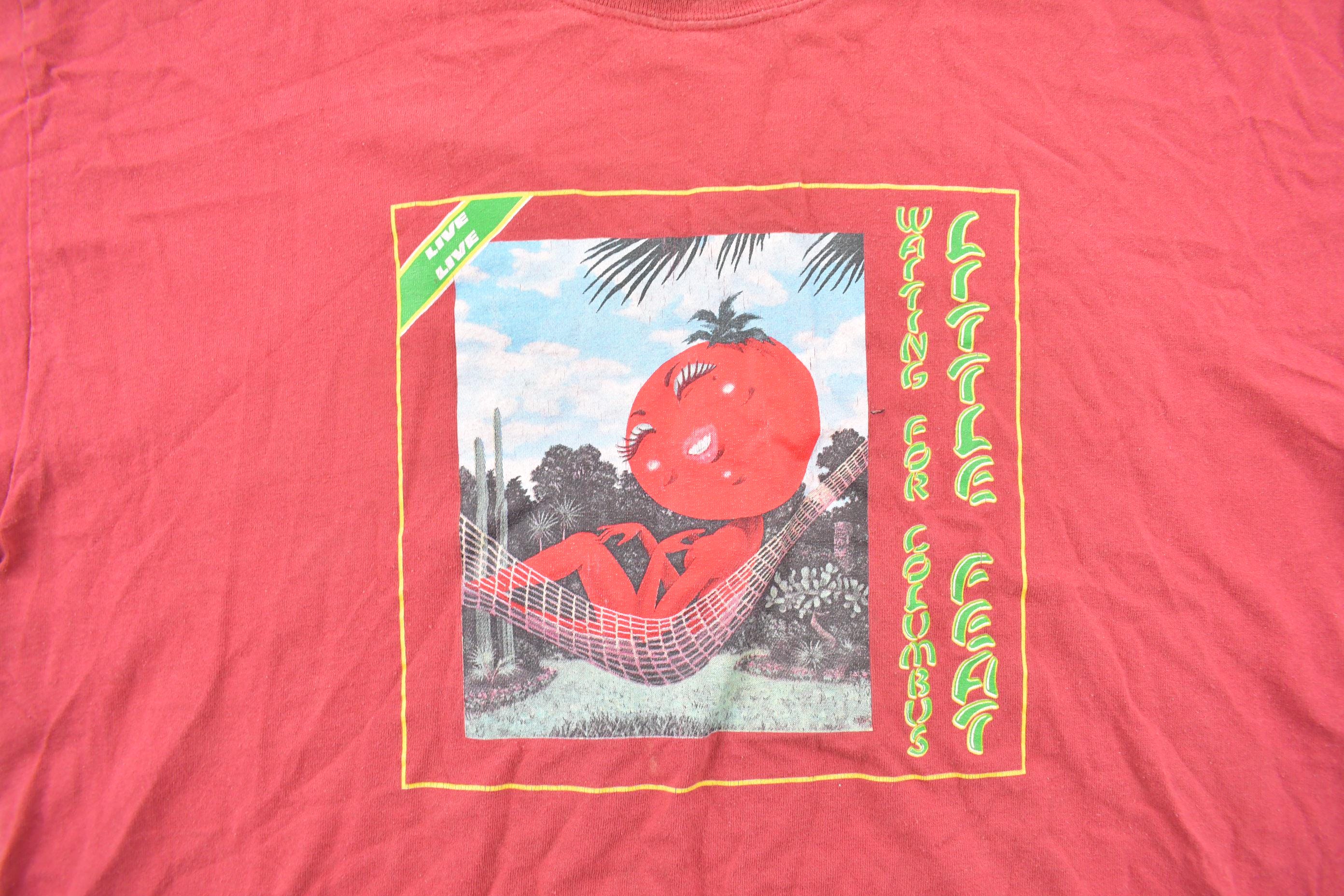 Vintage 2001 Waiting For Columbus Graphic T-Shirt