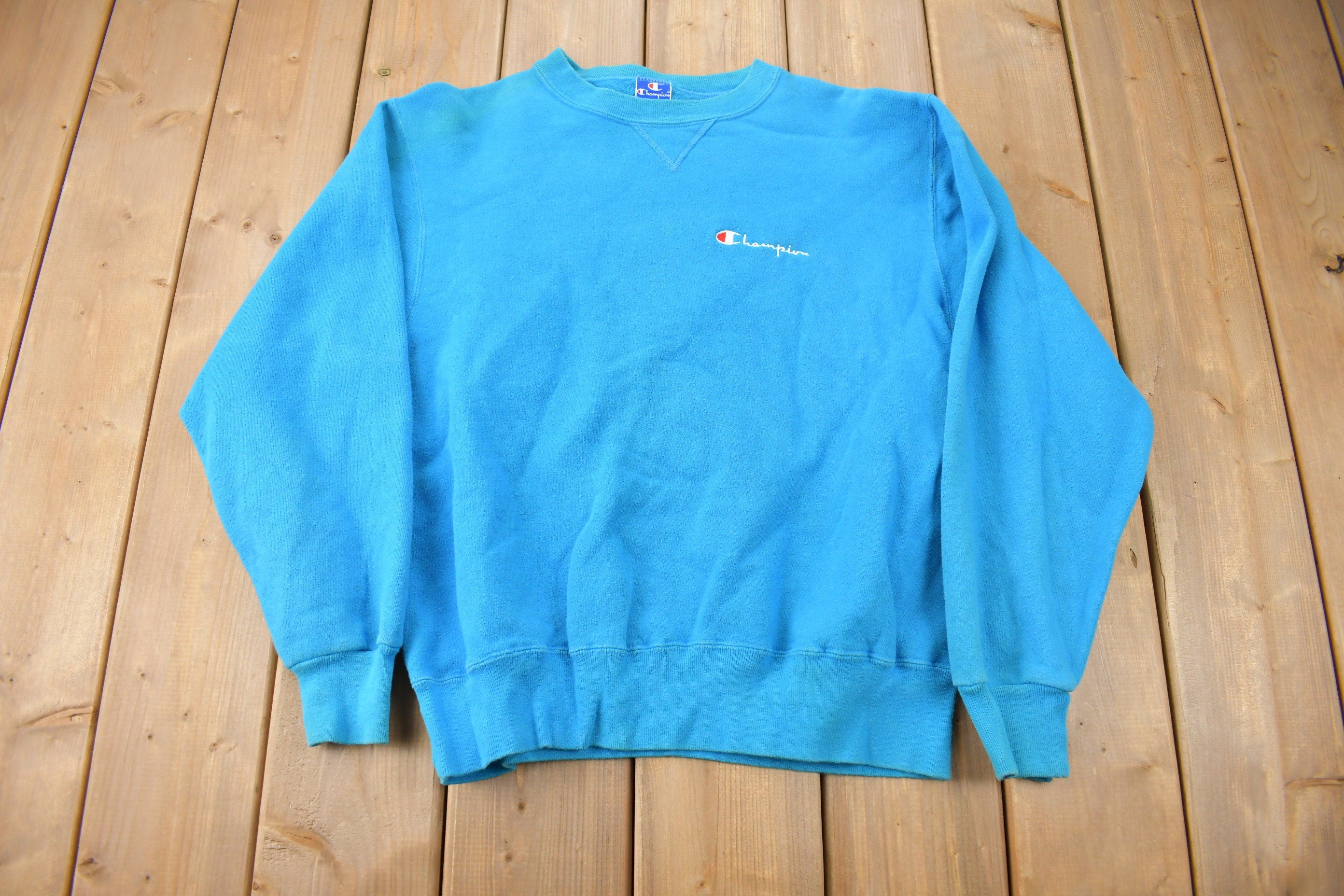 Vintage 1990s Champion Small Logo Crewneck Sweatshirt