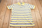 Vintage 1990s Polo Ralph Lauren Striped Collared Shirt