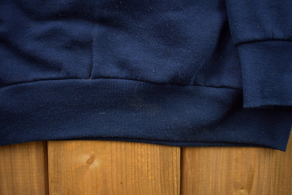 Vintage 1990s Fruit Of The Loom Blank Raglan Crewneck Sweatshirt