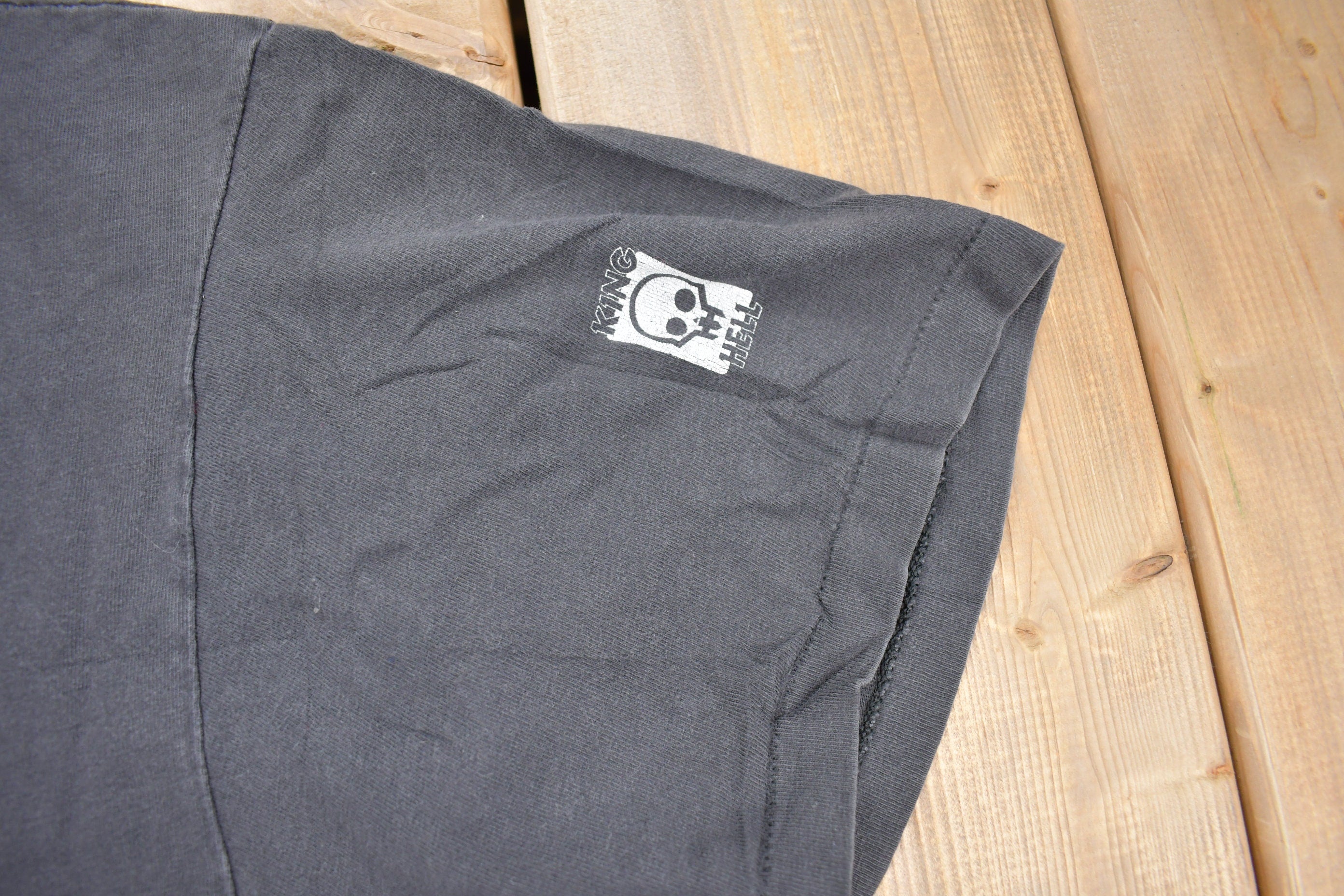 Vintage 1990s King Hell Exploitive Graphic T Shirt