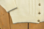 Vintage 1990s Willow Ridge Blank Knitted Cardigan Sweater
