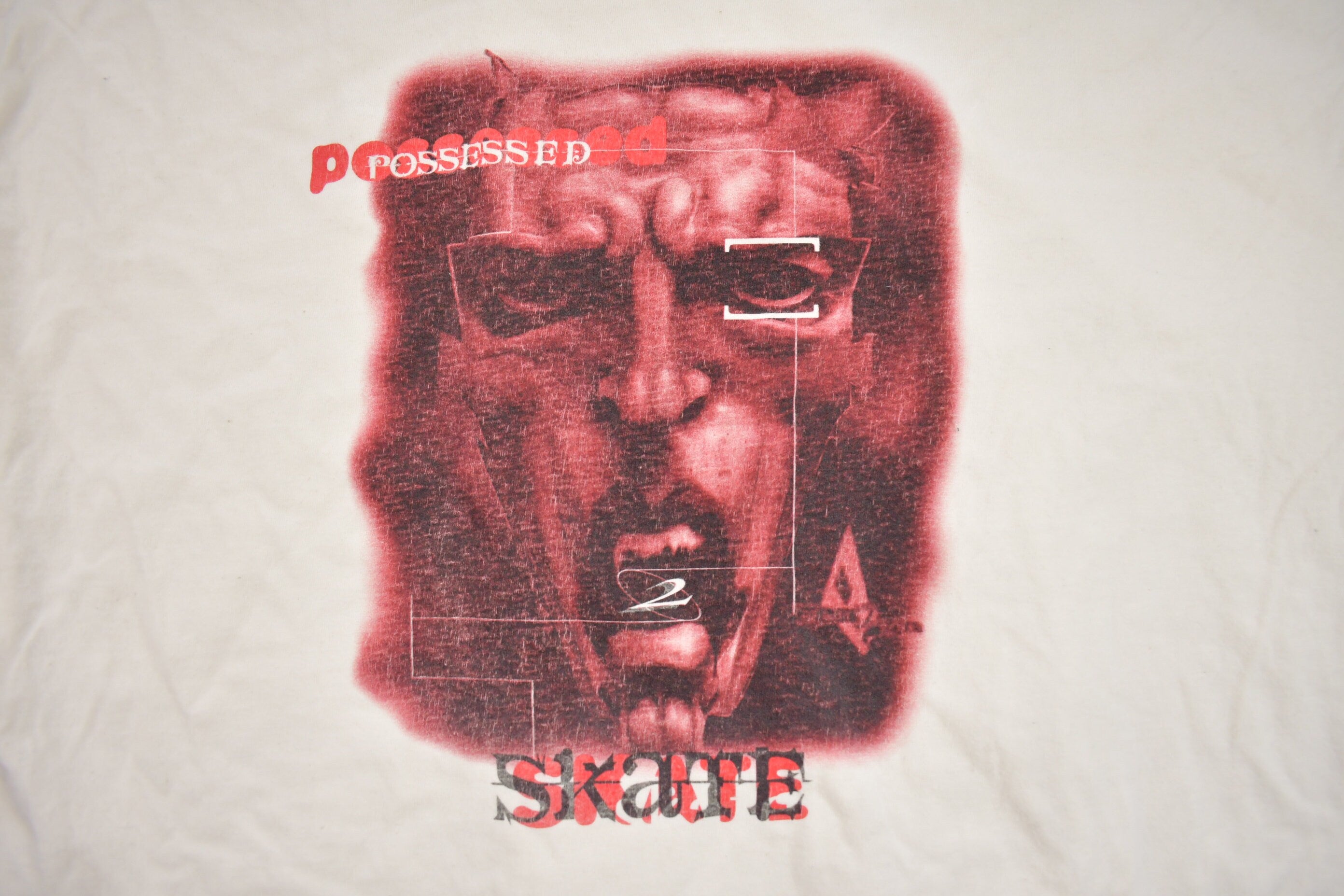 Vintage 1990s Possessed 2 Skate Graphic T Shirt