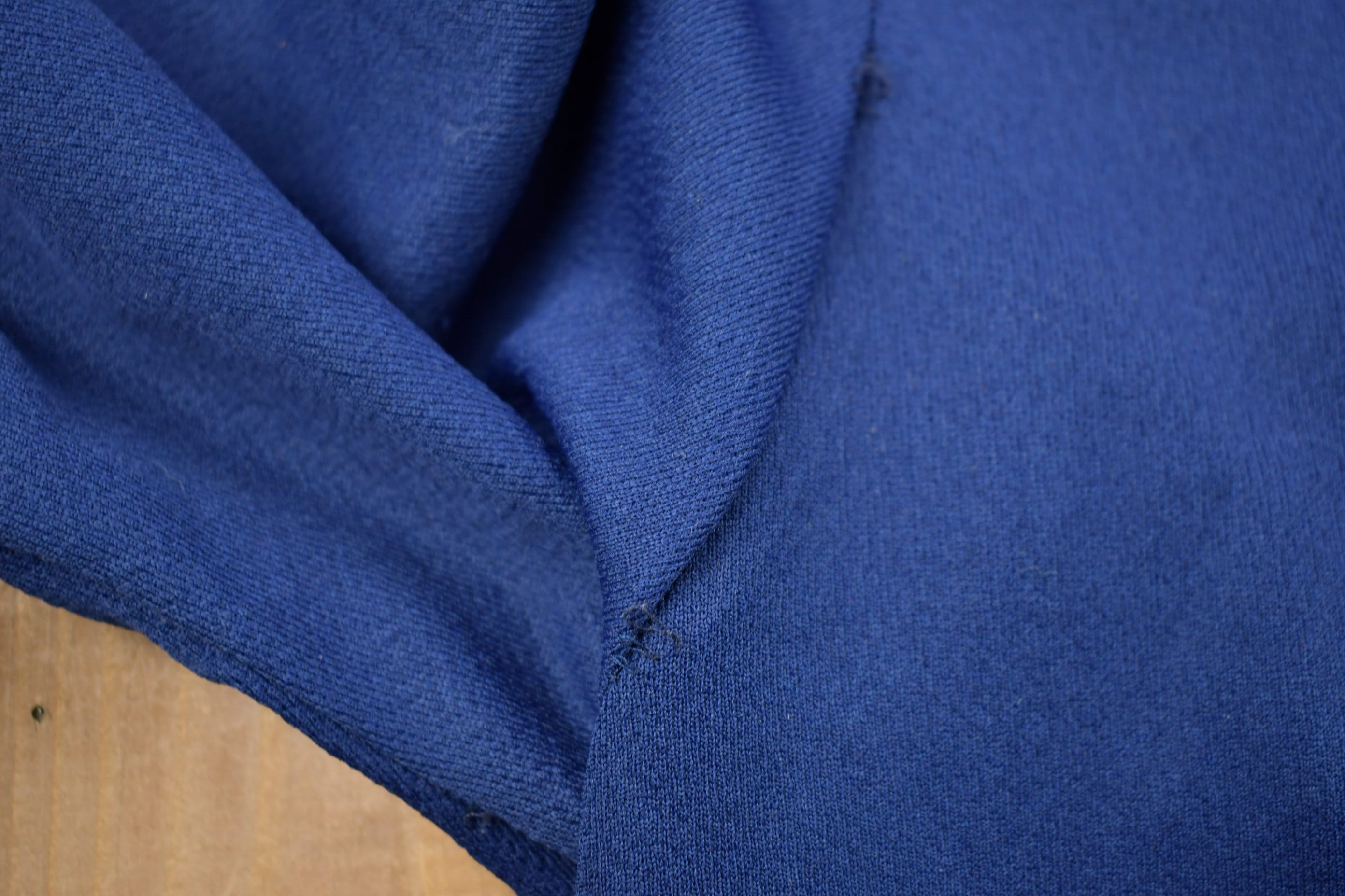 Vintage 1990s Blank Blue Button Up Shirt