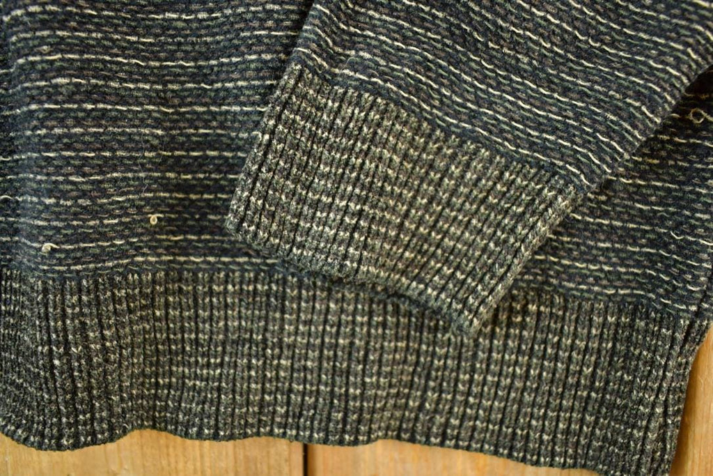 Vintage 1990s Knightsbridge Knit Abstract Pattern Crewneck Sweater