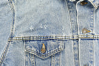 Vintage 1990s Levi's Distressed Denim Jean Jacket