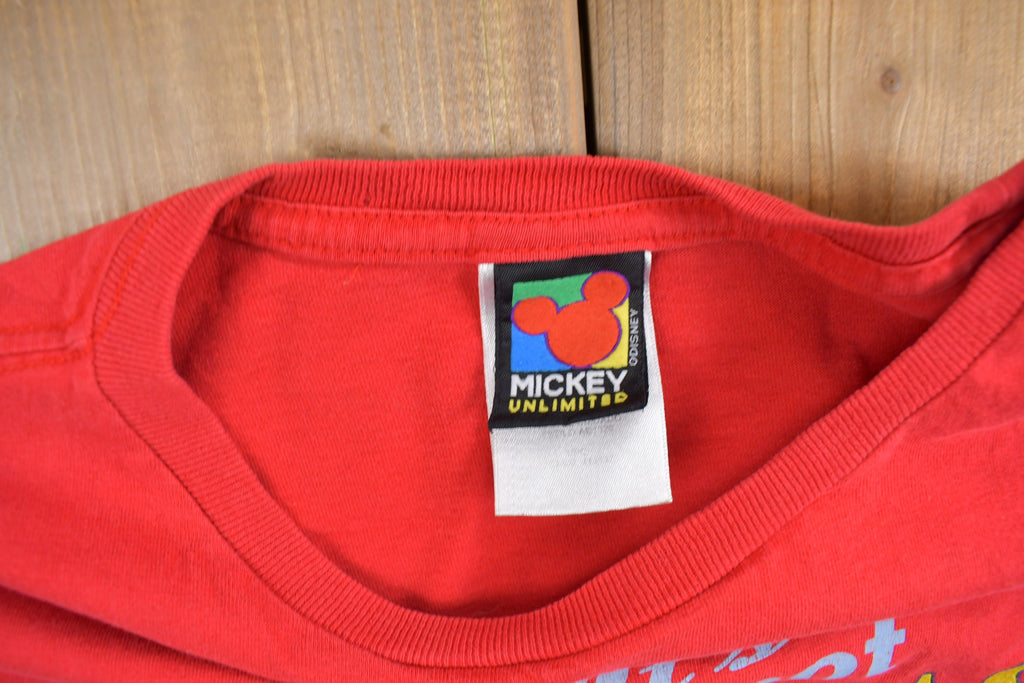 Vintage 1990s Mickey Unlimited Mickey Mouse Cartoon T-Shirt