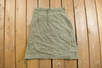 Vintage 1970s Herringbone Skirt Size 29