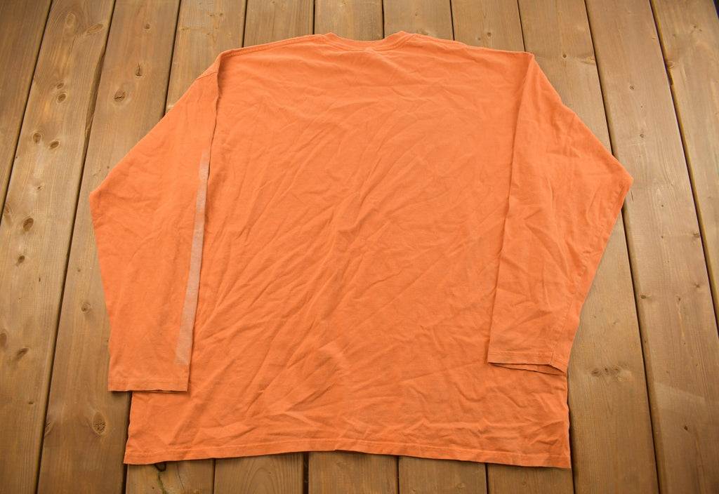 Vintage 1990s Nike Athletics Football Graphic Long Sleeve Shirt
