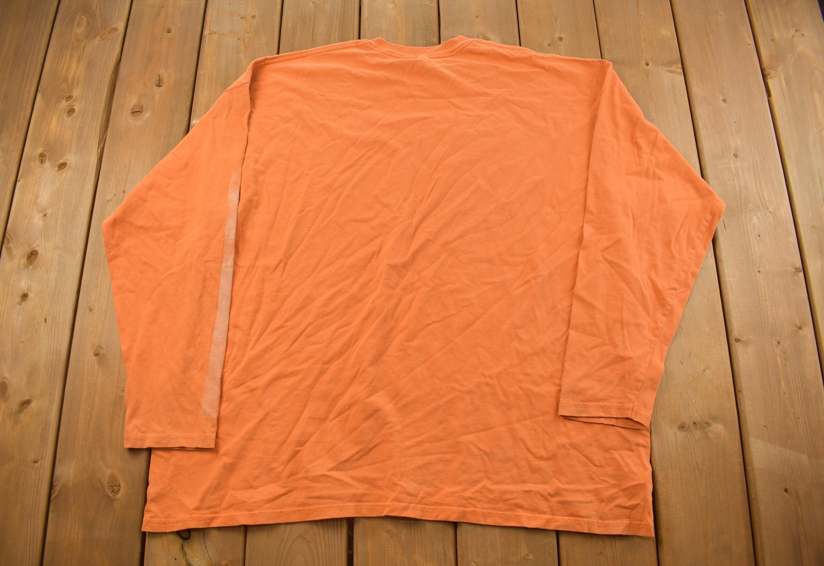 Vintage 1990s Nike Athletics Football Graphic Long Sleeve Shirt