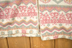 Vintage 1990s East West All Over Pattern Fleece Sweater