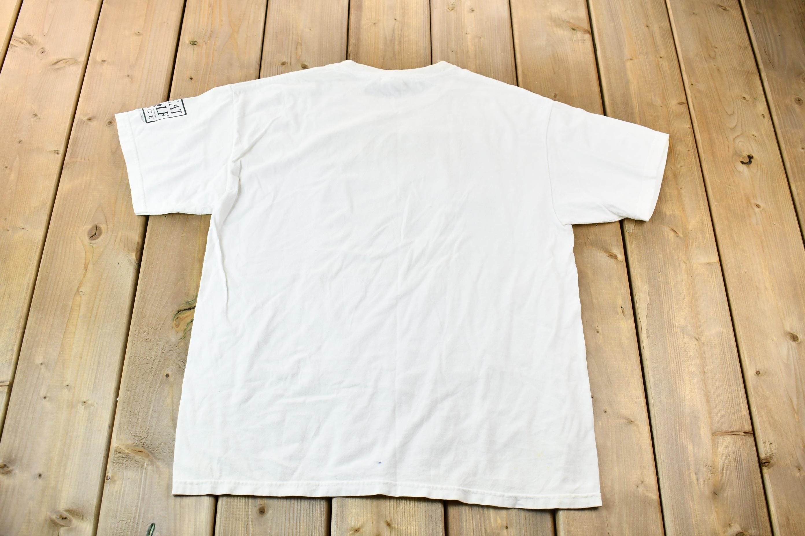 Vintage 1990s Great Wolf Lodge Niagara Falls Canada Single Stitch Souvenir Graphic Travel T-Shirt
