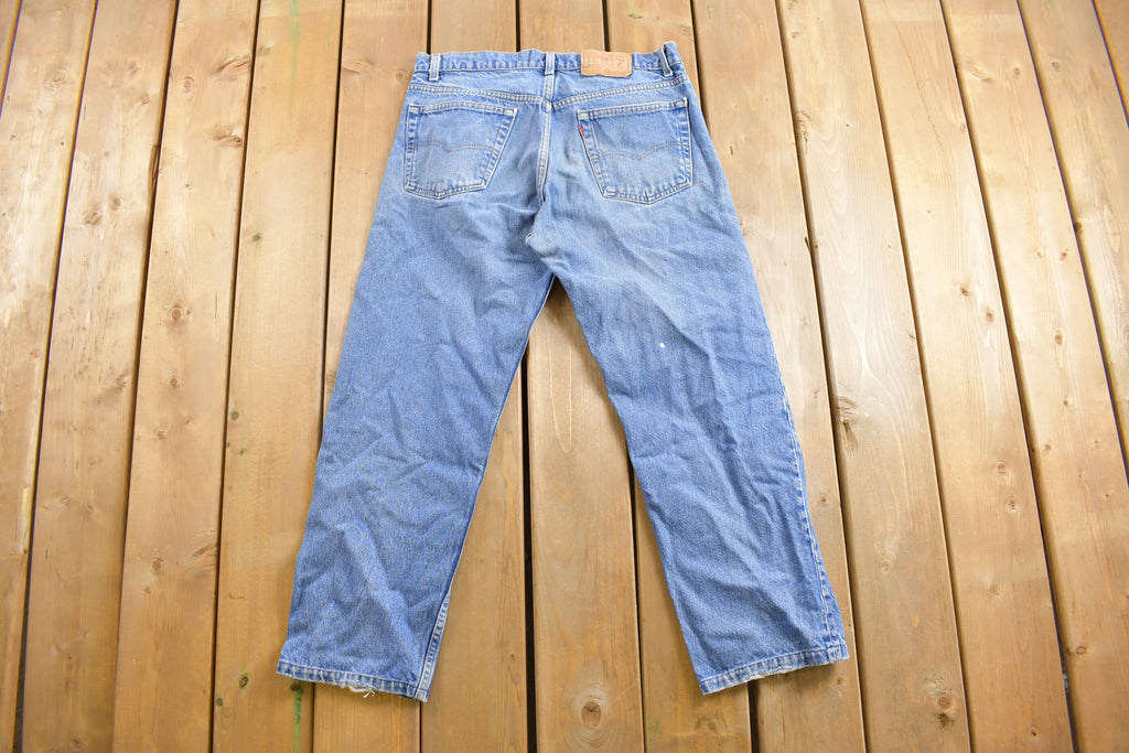 Vintage 1980s Levi's Red Tab Denim Jeans Size 34 x 26.5