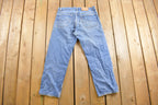 Vintage 1980s Levi's Red Tab Denim Jeans Size 34 x 26.5 /
