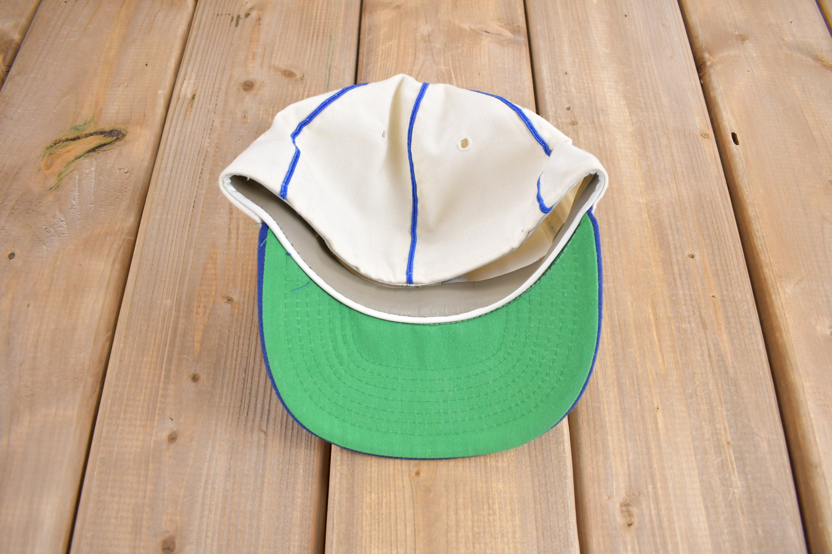 Vintage 1970s Brooklyn Dodgers MLB l Fitted Hat Size 7