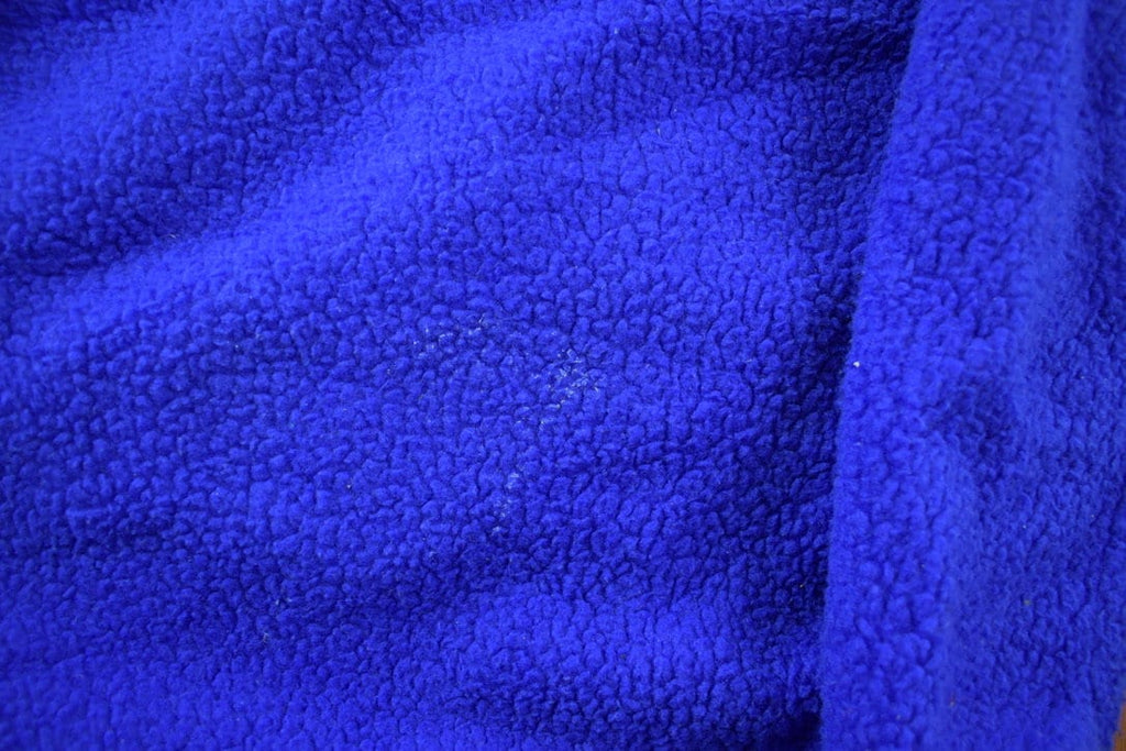 Vintage 1990s Blank Blue REI Fleece Sweater