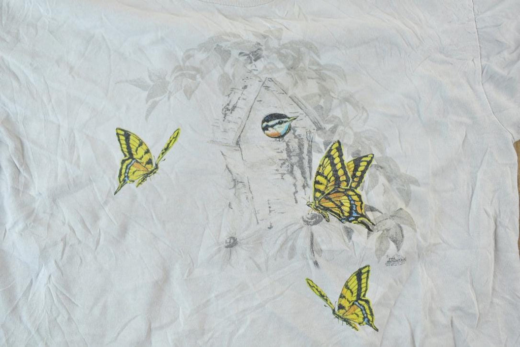 Vintage 1990s The Mountain Butterfly Outdoors T-Shirt