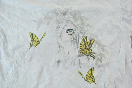 Vintage 1990s The Mountain Butterfly Outdoors T-Shirt