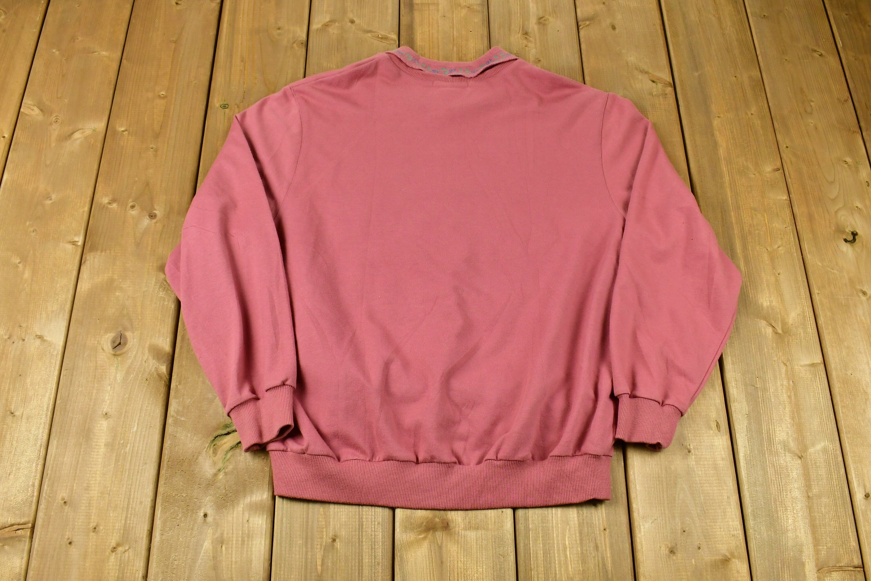 Vintage 1990s Alfred Dunner Cute Embroidered Crewneck