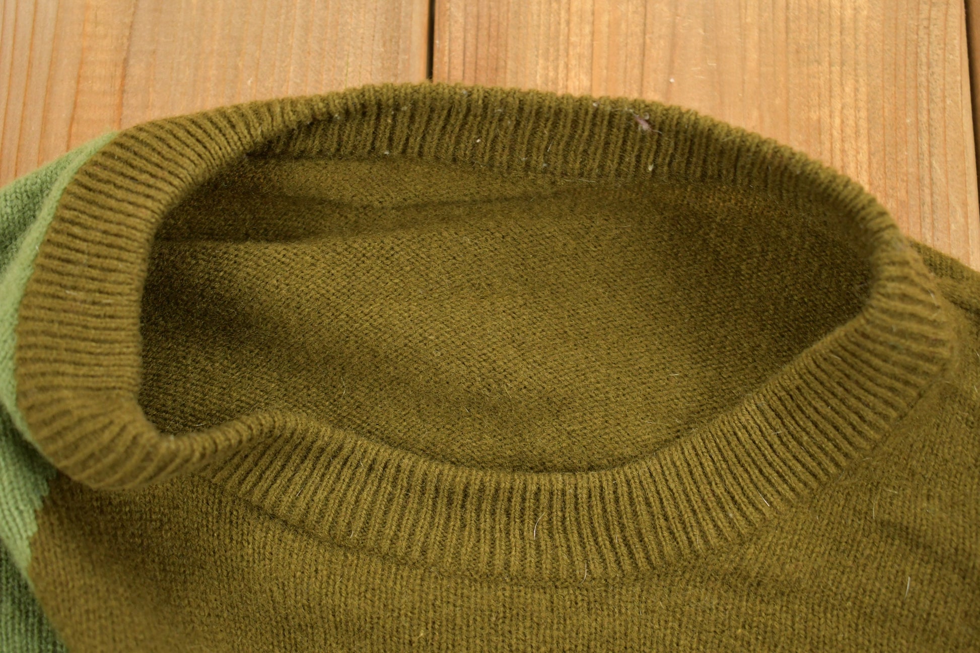 Vintage 1990s Abstract Knitted Crewneck Sweater