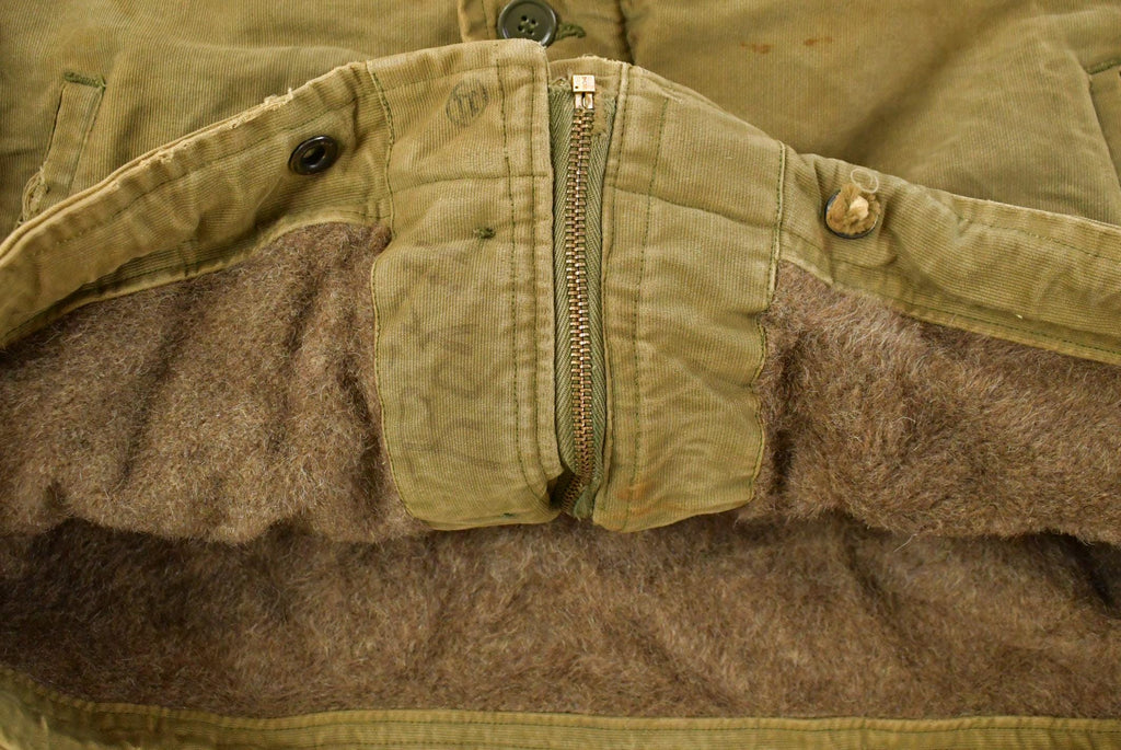 Vintage 1940s Navy N-1 Deck Jacket Men's Large /